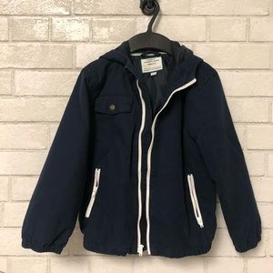 Janie and Jack navy spring lightweight jacket